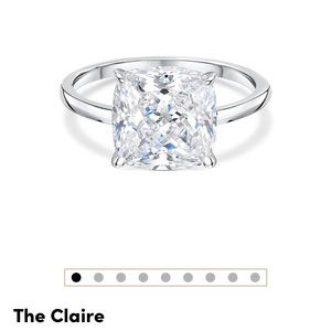 Engagement ring women size 7.5